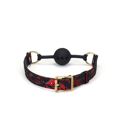 Повітропроникний кляп Liebe Seele Victorian Garden Ball Gag - фото 3