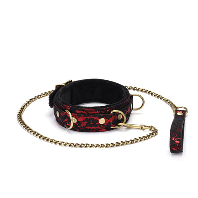 Main image for product index 1: Нашийник з повідцем Liebe Seele Victorian Garden Collar with Leash