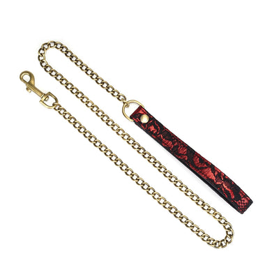 Main image for product index 3: Нашийник з повідцем Liebe Seele Victorian Garden Collar with Leash