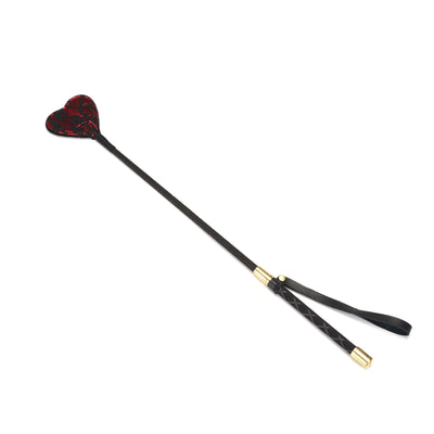 Шльопалка-сердечко Liebe Seele Victorian Garden Riding Crop, двостороння - фото 1