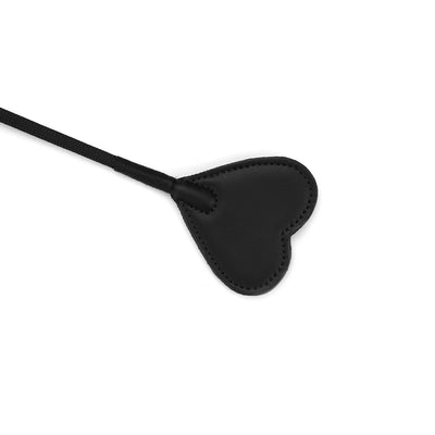 Main image for product index 4: Шльопалка-сердечко Liebe Seele Black Organosilicon Riding Crop