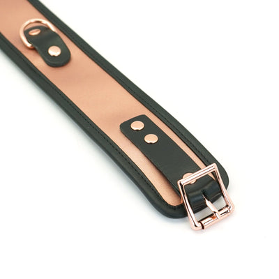 Main image for product index 5: Широкий ошейник с поводком Liebe Seele Rose Gold Memory Collar with Leash