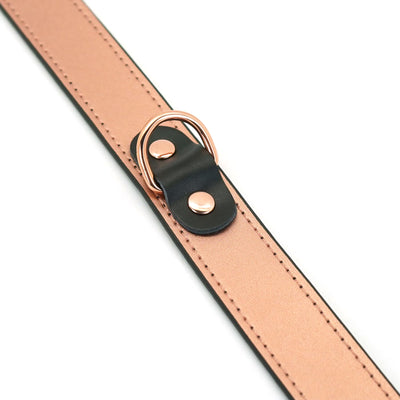 Main image for product index 5: Ошейник с зажимами для сосков Liebe Seele Rose Gold Memory Collar with Nipple Clamps