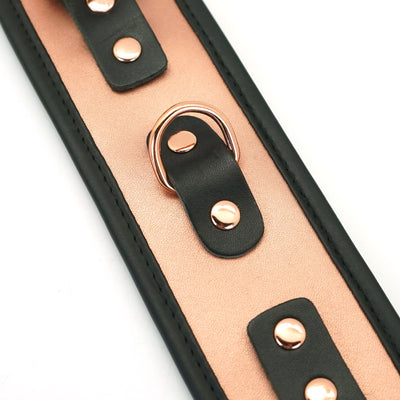 Main image for product index 6: Наручники Liebe Seele Rose Gold Memory Wrist Cuff, натуральная кожа