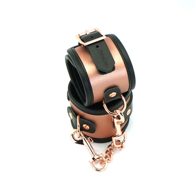 Main image for product index 2: Наручники Liebe Seele Rose Gold Memory Wrist Cuff, натуральная кожа