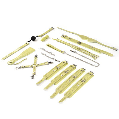 Main image for product index 14: БДСМ-набір для початківців Liebe Seele Macaron 9pcs Bondage Kit, 9 предметів, мініванд