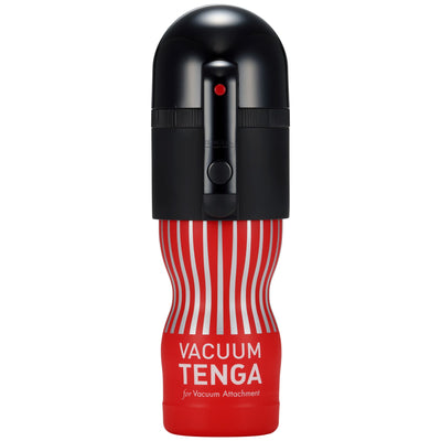 Main image for product index 4: Вакуумная насадка Tenga VACUUM MAX + мастурбатор Tenga Vacuum Cup, 5 режимов работы