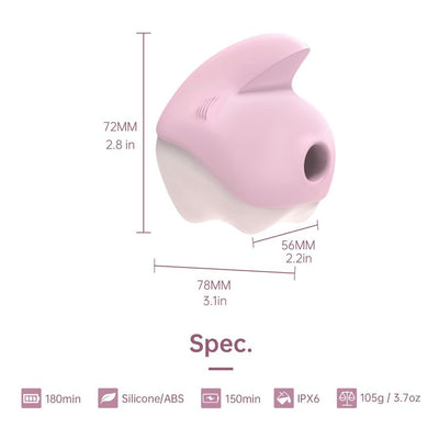 Main image for product index 12: Вакуумный клиторальный смарт-стимулятор Magic Motion Unicorn