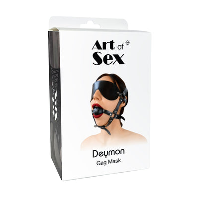 Кляп-маска Art of Sex - Deymon - фото 4