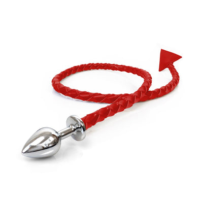 Main image for product index 1: Металлическая анальная пробка Art of Sex - Succubus с дьявольским хвостом