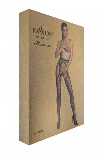 Main image for product index 6: Эротические колготки-бодистокинг Passion ECO S008