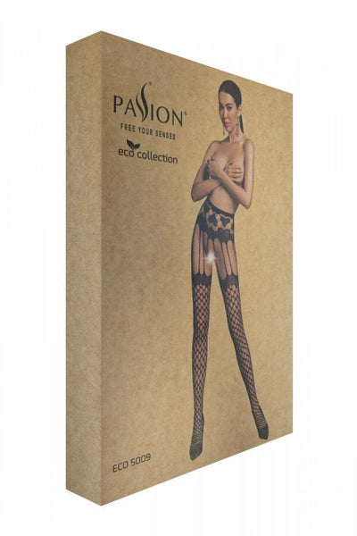 Main image for product index 6: Еротичні колготки-бодістокінг Passion ECO S009