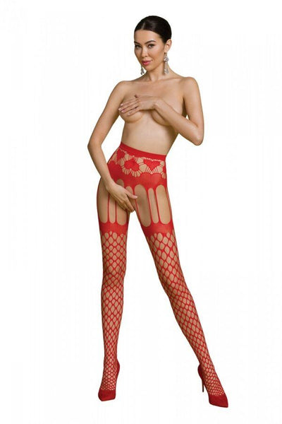 Main image for product index 1: Еротичні колготки-бодістокінг Passion ECO S009