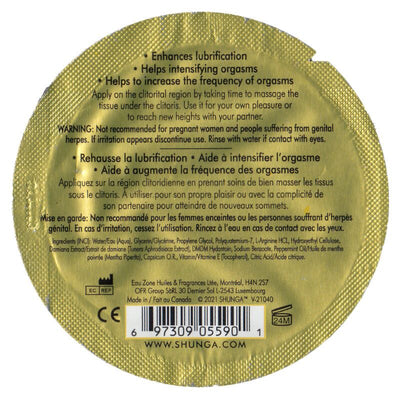 Main image for product index 2: Пробник стимулювального гелю для клітора Shunga Secret Garden