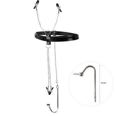 Main image for product index 1: Бондажный набор Art of Sex Blanca Bondage set with anal hook №1