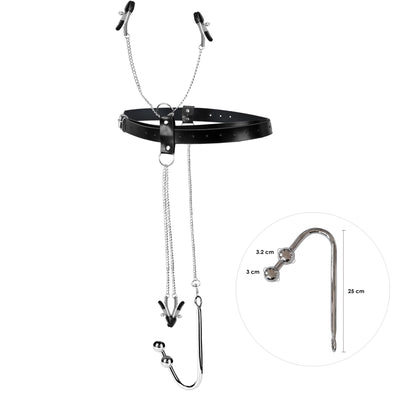 Main image for product index 1: Бондажный набор Art of Sex Blanca Bondage set with anal hook №3