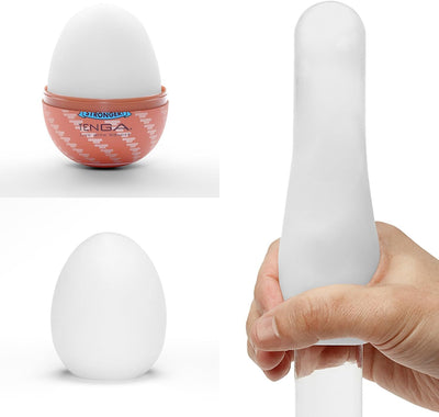 Main image for product index 4: Набір мастурбаторів-яєць Tenga Egg Hard Boilded II Pack (6 яєць)