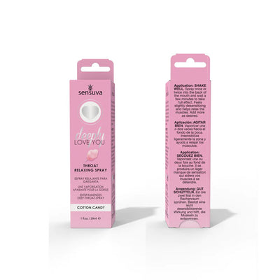 Спрей для минета Sensuva Deeply Love You Cotton Candy - фото 3