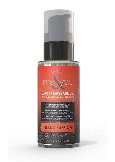 Массажное масло Sensuva Me&You - Wild Passion Fruit & Island Guava (Island Passion) - фото 1
