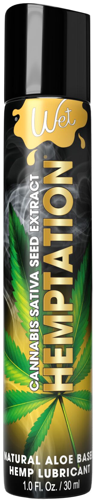 Main image for product index 1: Лубрикант з екстрактом канабісу Wet Hemptation