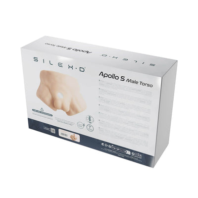 Main image for product index 12: Півторс з фалоімітатором на присосці SilexD Apollo Male Torso Caramel