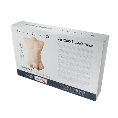 Main image for product index 16: Торс з фалоімітатором на присосці SilexD Apollo Male Torso Caramel