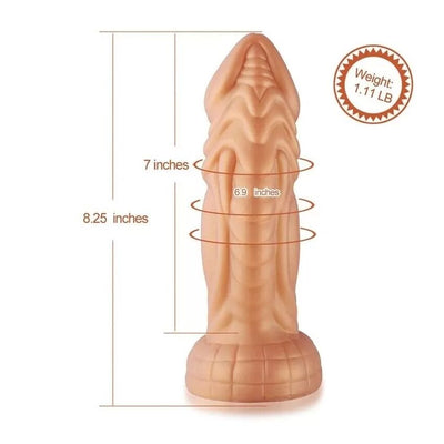 Main image for product index 2: Фаллоимитатор-насадка, дилдо для секс-машин Hismith Slightly Curved Silicone Dildo Monster Series