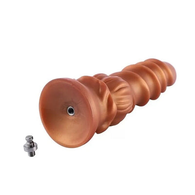 Main image for product index 7: Фаллоимитатор-насадка, дилдо для секс-машин Hismith Spiral Grain Silicone Dildo Monster Series