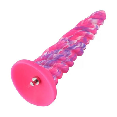 Main image for product index 1: Фаллоимитатор-насадка, дилдо для секс-машин Hismith Awl Shape Silicone Dildo Monster Series