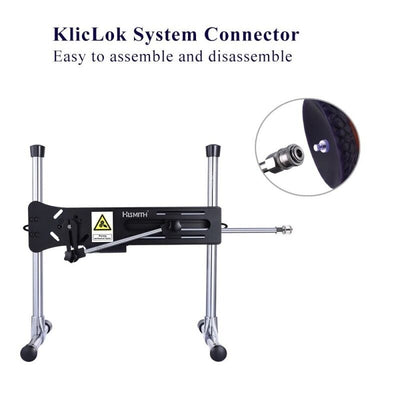 Main image for product index 6: Фаллоимитатор-насадка, дилдо для секс-машин Hismith Curved Silicone Dildo Monster Series