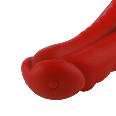 Main image for product index 4: Фаллоимитатор-насадка, дилдо для секс-машин Hismith Curved Silicone Dildo Monster Series