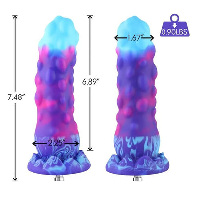 Main image for product index 2: Фаллоимитатор-насадка, дилдо для секс-машин Hismith Silicone Dildo HSA138 Monster Series