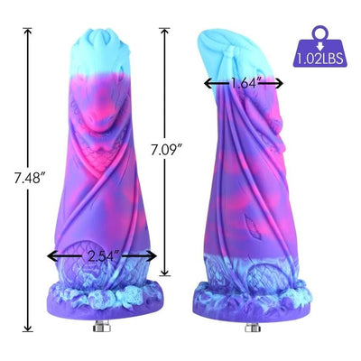 Main image for product index 2: Фаллоимитатор-насадка, дилдо для секс-машин Hismith Silicone Dildo HSA139 Monster Series