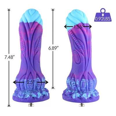Main image for product index 2: Фаллоимитатор-насадка, дилдо для секс-машин Hismith Silicone Dildo HSA140 Monster Series