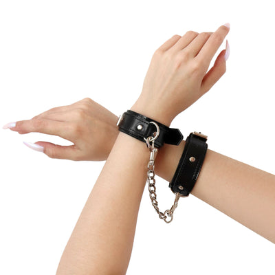 Наручники из экокожи Art of Sex - Handcuffs Emoji - фото 1