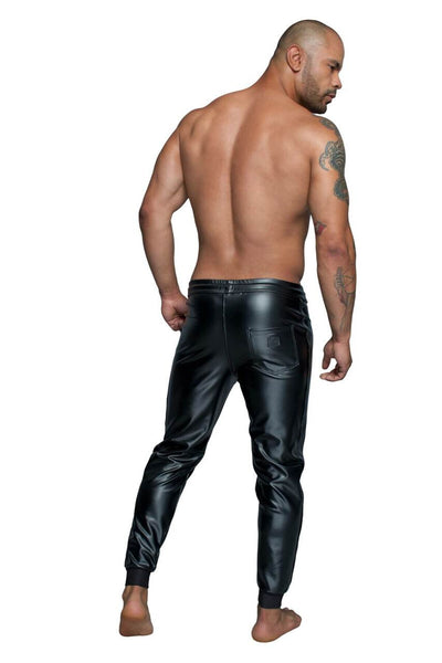 Мужские треггинсы Noir Handmade H063 Powerwetlook treggings - фото 38