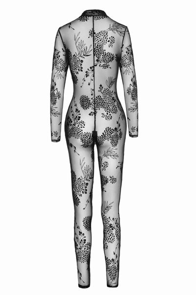 Сетчатый бодистокинг Noir Handmade F237 Long tulle overall - фото 30