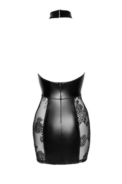 Платье Noir Handmade F238 Short tulle dress with powerwetlook inserts - фото 33