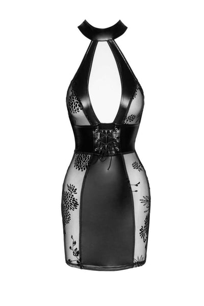 Платье Noir Handmade F238 Short tulle dress with powerwetlook inserts - фото 39