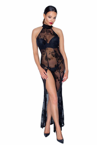 Длинное сетчатое платье Noir Handmade F239 Long tulle dress - фото 17