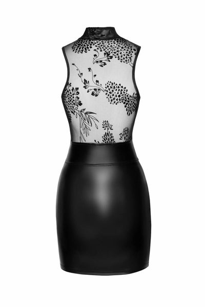 Платье Noir Handmade F241 Short dress with powerwetlook skirt and tulle top - фото 38