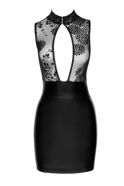 Платье Noir Handmade F241 Short dress with powerwetlook skirt and tulle top - фото 45