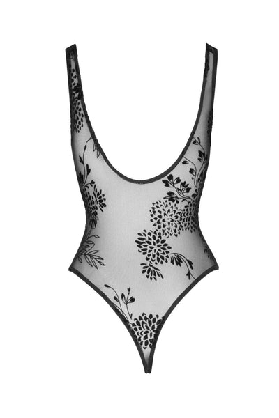 Боди Noir Handmade F242 Tulle body - фото 13