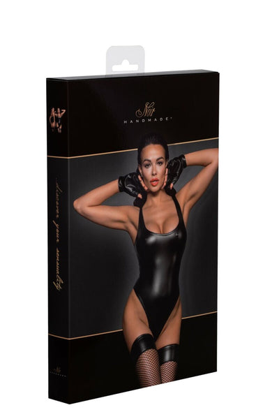 Боди с мокрым эффектом Noir Handmade F244 Powerwetlook body - фото 13