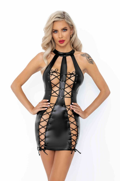 Сукня з мокрим ефектом Noir Handmade F291 Powerwetlook - фото 16