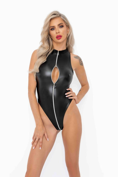 Боди с мокрым эффектом Noir Handmade F294 Powerwetlook - фото 9