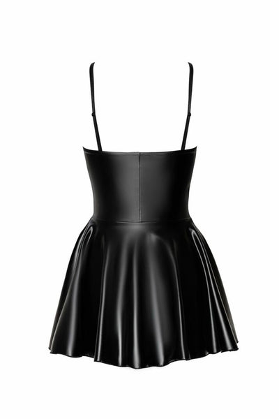 Платье Noir Handmade F308 Dreamer wetlook corset mini dress - фото 13
