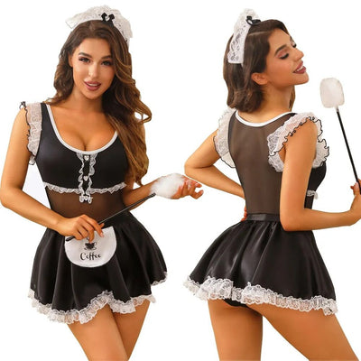 Main image for product index 1: Эротический костюм горничной JSY «Сияющая Агата»