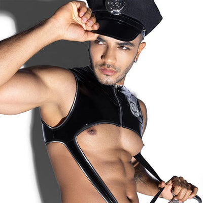 Main image for product index 6: Мужской эротический костюм полицейского JSY «Отважный Луи»