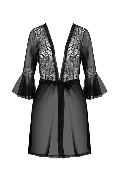 Main image for product index 17: Пеньюар Passion LEAFA PEIGNOIR black